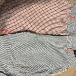 Vineyard Vines Blue and White Striped Shorts